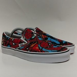 Vans x Marvel Spiderman Slip-on Shoes
